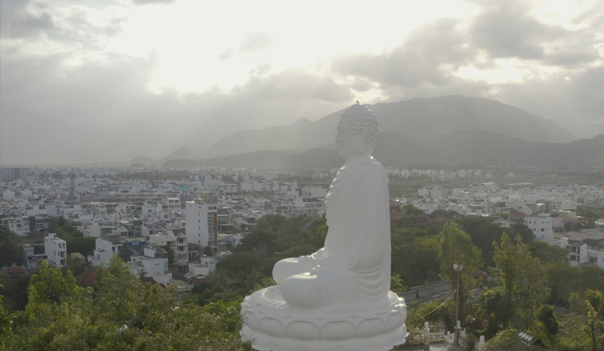 Chùa Long Sơn - Chùa Phật Trắng